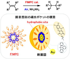 Flavin-linked Au nanoparticles for catalytic aerobic transformations