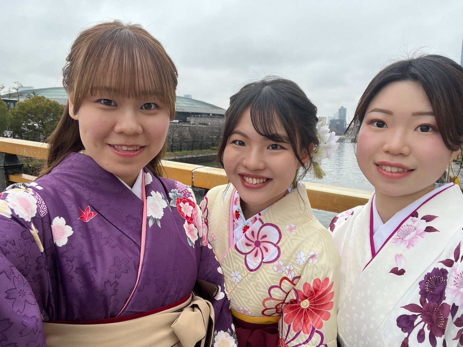 学部の卒業式。友達がいたから頑張れました！